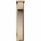 Ekena Millwork Huntington Rough Sawn Corbel w/Backplate, Douglas Fir, 6"W x 14"D x 30"H COR06X14X30HUN01RDF - alternate 2